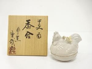 酉々窯　岩渕重哉造　干支　酉　茶碗